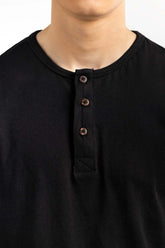 Black Basic T-shirt FS-HEN-SIG-D028